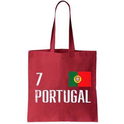 Number 7 Portugal Soccer Jersey Portuguese Football Women Bag