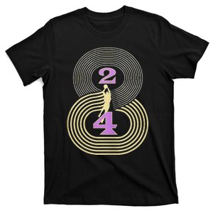 Number 8 And 24 Basketball Sport Memorial T-Shirt