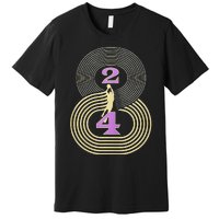 Number 8 And 24 Basketball Sport Memorial Premium T-Shirt