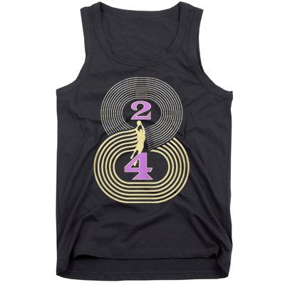 Number 8 And 24 Basketball Sport Memorial Tank Top