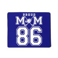 Number 86 Custom Proud Hockey Mom Personalized Gift Mousepad