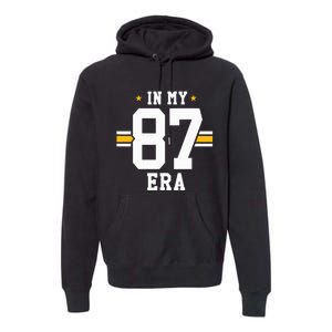 Number 87 Premium Hoodie