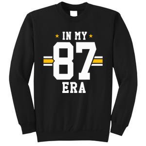 Number 87 Tall Sweatshirt