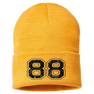 Number 88 Sustainable Knit Beanie