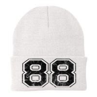 Number 88 Knit Cap Winter Beanie