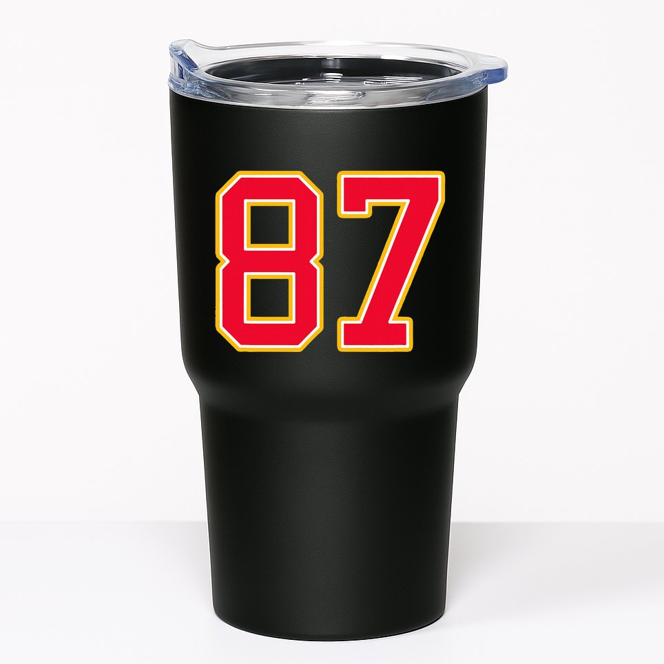 Number 87 Tumbler