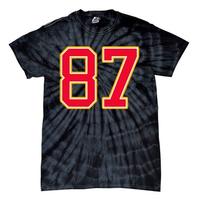 Number 87 Tie-Dye T-Shirt