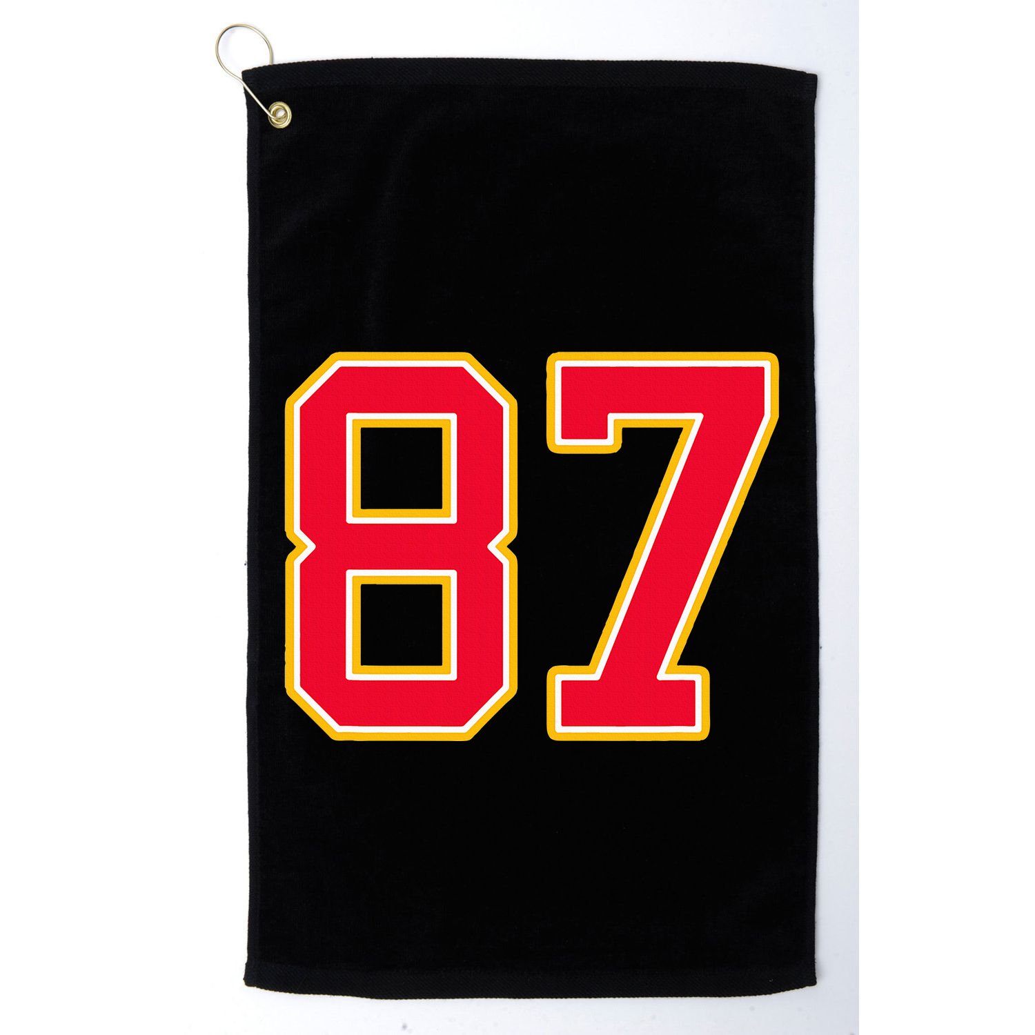 Number 87 Golf Towel