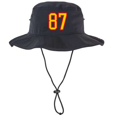 Number 87 Red Yellow Favorite Number 87 Bucket Hat