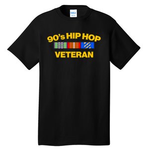 Nineties 90s Hip Hop Veteran Tall T-Shirt