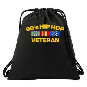 Nineties 90s Hip Hop Veteran Drawstring Bag