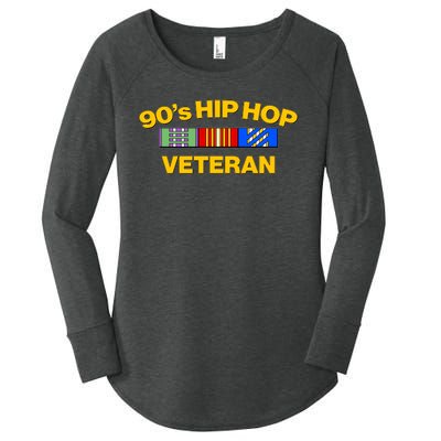 Nineties 90s Hip Hop Veteran Women's Perfect Tri Tunic Long Sleeve Shirt