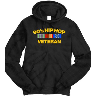 Nineties 90s Hip Hop Veteran Tie Dye Hoodie