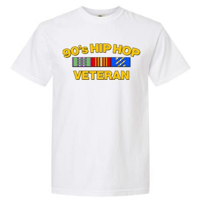 Nineties 90s Hip Hop Veteran Garment-Dyed Heavyweight T-Shirt