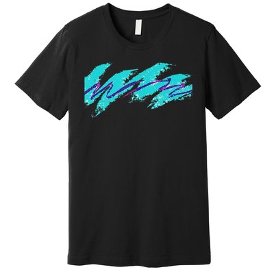 Nostalgia 90s Millennials Geometric Premium T-Shirt