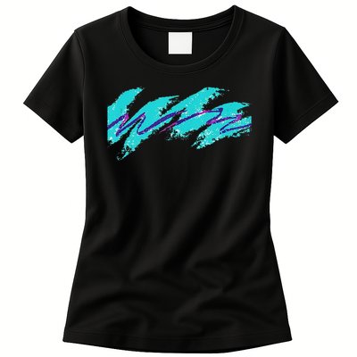 Nostalgia 90s Millennials Geometric Womens T-Shirt