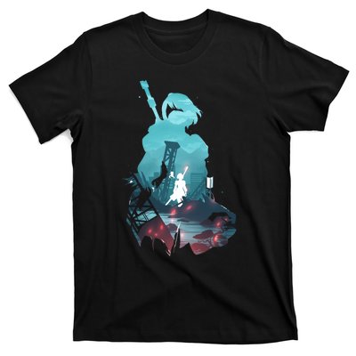 Nier Automata 2b Waifu T-Shirt