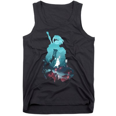 Nier Automata 2b Waifu Tank Top