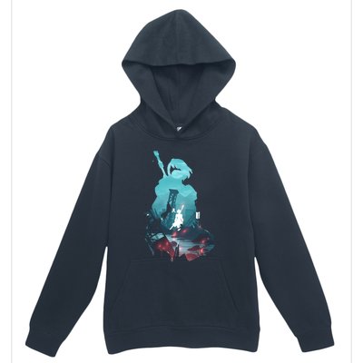 Nier Automata 2b Waifu Urban Pullover Hoodie