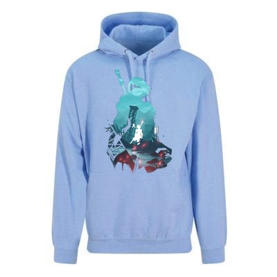 Nier Automata 2b Waifu Unisex Surf Hoodie