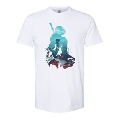 Nier Automata 2b Waifu Softstyle CVC T-Shirt