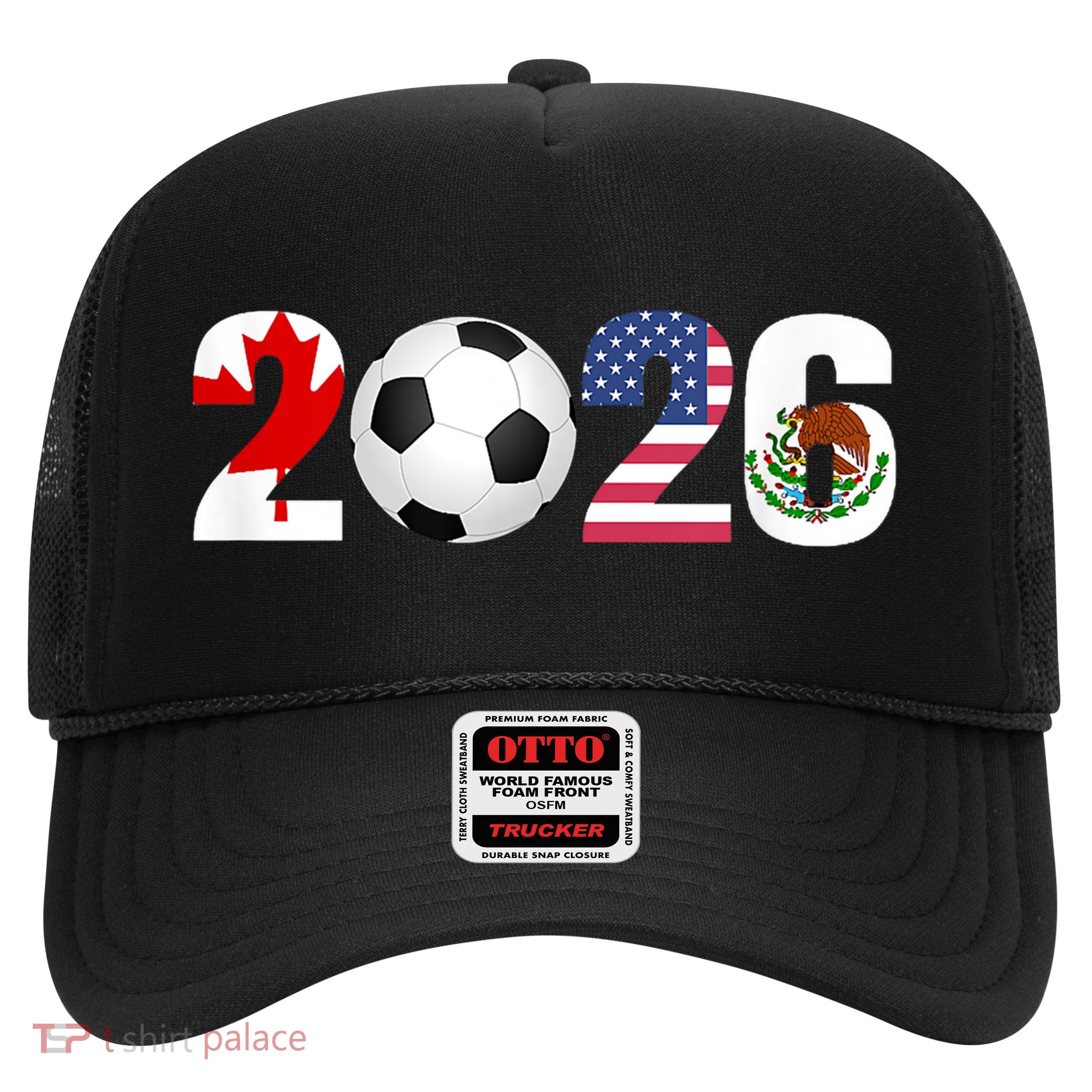 North America 2026 Football | Canada Usa Mexico Soccer Trucker Hat