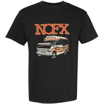 Nofx August 2425 2024 Parc Olympique In Montreal Qc Garment-Dyed Heavyweight T-Shirt