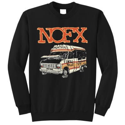 Nofx August 2425 2024 Parc Olympique In Montreal Qc Sweatshirt