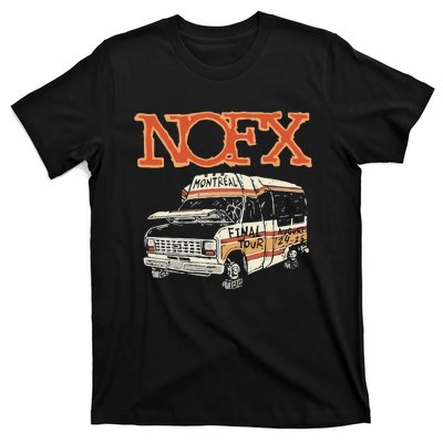 Nofx August 2425 2024 Parc Olympique In Montreal Qc T-Shirt