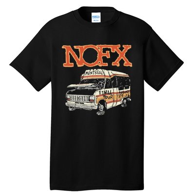 Nofx August 2425 2024 Parc Olympique In Montreal Qc Tall T-Shirt