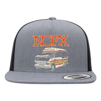 Nofx August 2425 2024 Parc Olympique In Montreal Qc Flat Bill Trucker Hat