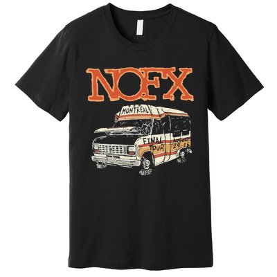 Nofx August 2425 2024 Parc Olympique In Montreal Qc Premium T-Shirt