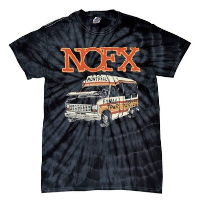 Nofx August 2425 2024 Parc Olympique In Montreal Qc Tie-Dye T-Shirt