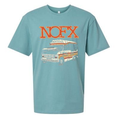 Nofx August 2425 2024 Parc Olympique In Montreal Qc Sueded Cloud Jersey T-Shirt