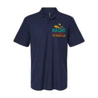 Nacho Average 70 Year Old Cinco De Mayo 70th Birthday Softstyle Adult Sport Polo