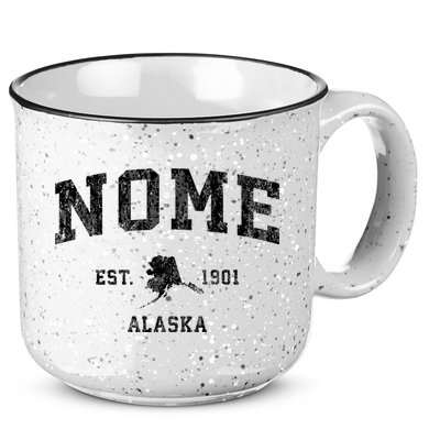 Nome Alaska Ak Vintage Established Sports Design 15oz Campfire Ceramic Mug