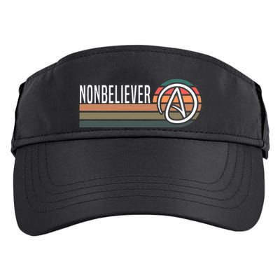 Nonbeliever Antireligion Agnostic Blackcraft Atheist Adult Drive Performance Visor