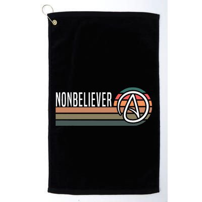 Nonbeliever Antireligion Agnostic Blackcraft Atheist Golf Towel