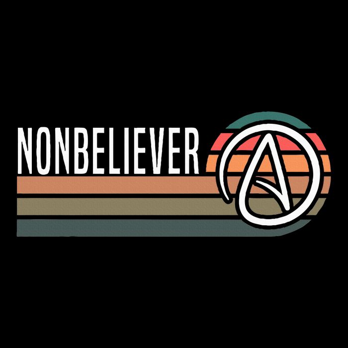 Nonbeliever Antireligion Agnostic Blackcraft Atheist Zip Tote Bag