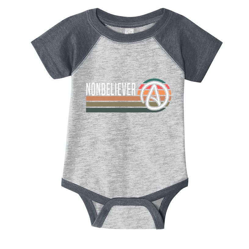 Nonbeliever Antireligion Agnostic Blackcraft Atheist Infant Baby Jersey Bodysuit