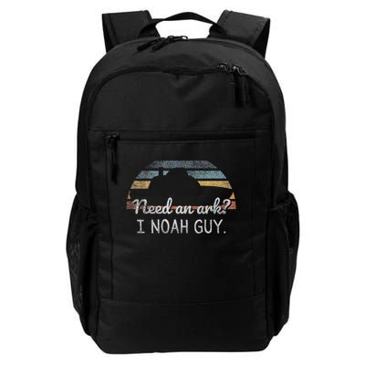 Need An Ark I Noah Guy Funny Christian Noah's Flood Story Daily Commute Backpack