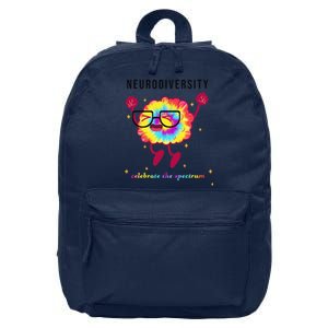 Neurodiversity, Autistic Acceptance, Autism Awareness 16 in Basic Backpack