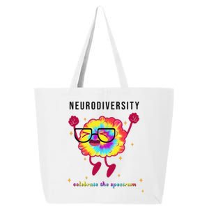 Neurodiversity, Autistic Acceptance, Autism Awareness 25L Jumbo Tote