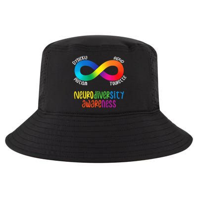 Neurodiversity Awareness ADHD Autism Dyslexia Tourette Cool Comfort Performance Bucket Hat