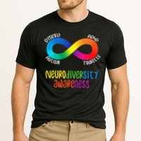 Neurodiversity Awareness ADHD Autism Dyslexia Tourette Cooling Performance Crew T-Shirt