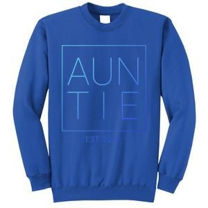 New Aunt Auntie 2025 Gift Sweatshirt