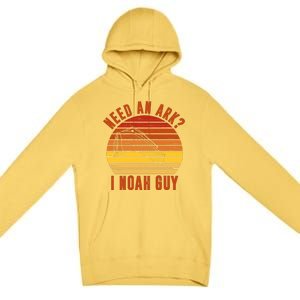 Need An Ark I Noah Guy Funny Christian Premium Pullover Hoodie