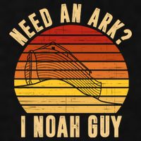 Need An Ark I Noah Guy Funny Christian Ladies PosiCharge Tri-Blend Wicking Tank