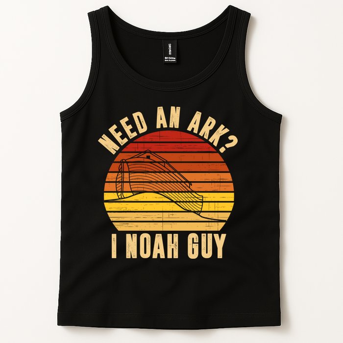 Need An Ark I Noah Guy Funny Christian Tank Top