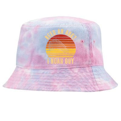 Need An Ark I Noah Guy Funny Christian Tie-Dyed Bucket Hat